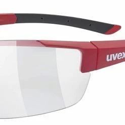 Uvex Sportbrille Sportstyle 612 VL Red Mat - Variomatic Smoke