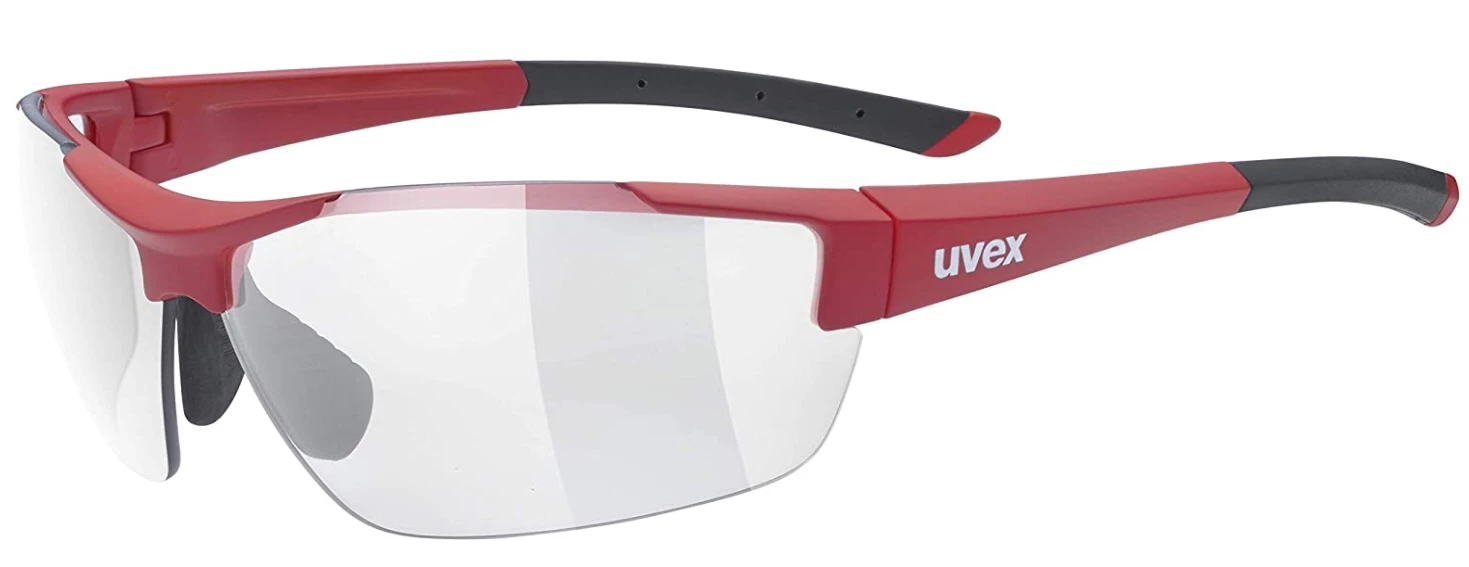 Uvex Sportbrille Sportstyle 612 VL Red Mat - Variomatic Smoke 3 Uvex Sportbrille Sportstyle 612 VL Red Mat - Variomatic Smoke