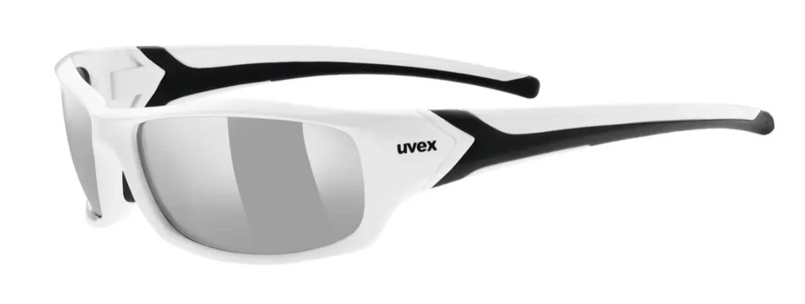 Uvex Sportbrille Sportstyle 211 White-black - Silver 3 Uvex Sportbrille Sportstyle 211 White-black - Silver
