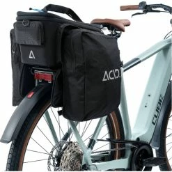 ACID Fahrradtasche Trunk City 8 + 16 Rilink Black
