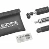 Lezyne Caddy Kit + Caddy Sack Combo CO2 Reifen Reparatur Kit Schwarz -Fahrradausrüstung Verkäufe 056