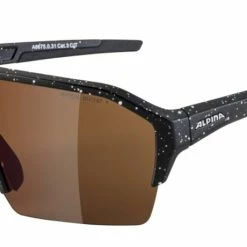 Alpina Sportbrille RAM HR Q-LITE Black / Mirror Red -Fahrradausrüstung Verkäufe 084jG5K8G4gHppBX