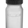 CUBE Icon Trinkflasche Feather 500ml Transparent -Fahrradausrüstung Verkäufe 121154687