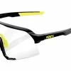 100% S3 Sportbrille Mirror Lens Gloss Black -Fahrradausrüstung Verkäufe 147483732