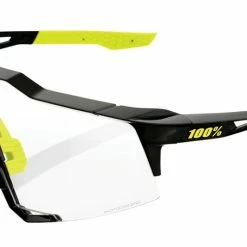 100% Speedcraft - Photochromic Clear/Smoke, Gloss Black