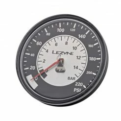 LEZYNE 220 PSI Replacement Pressure Gauge 3.5"