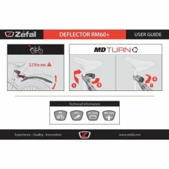 ZEFAL DEFLECTOR RM60+ Rear Mudguard 27,5" -Fahrradausrüstung Verkäufe 600x600 148304 15500451147491