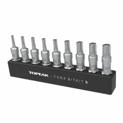 TOPEAK TORX BITKIT 9 Nine Piece Torx Bit Set