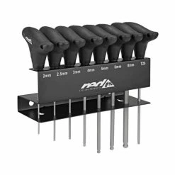 RED CYCLING PRODUCTS 8 T-Hex Wrenches Set Ball End