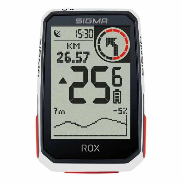 SIGMA ROX 4.0 BASIC GPS White 2 SIGMA ROX 4.0 BASIC GPS White