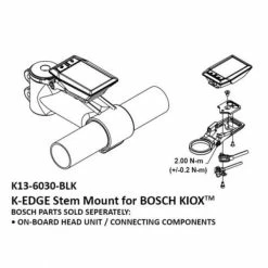 K-Edge BOSCH E-BIKE KEDGE Adjustable Cycling Computer Mount -Fahrradausrüstung Verkäufe 600x600 272071 1650011641903