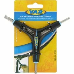 VAR EXPERT Set Of 3-Way Hex Wrenches Ball Tip -Fahrradausrüstung Verkäufe 600x600 91713 var cla hexagonale triple 456mm ta tes spha riques 2