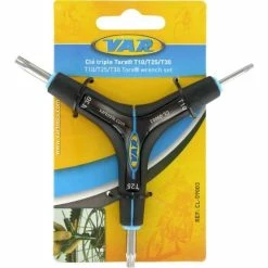 VAR EXPERT Set Of 3-Way Torx Wrenches -Fahrradausrüstung Verkäufe 600x600 91714 var cla triple torx taa t25t3 2